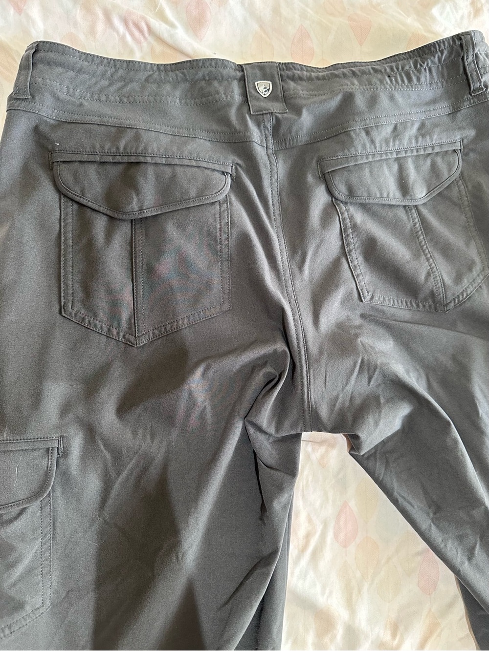 Kuhl Women's Straight Leg Black Cargo Pants - Picture 9 of 11